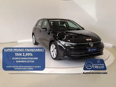 Usata VW Golf VIII Style 150 CV (110 kW) 2025 Nero Berlina