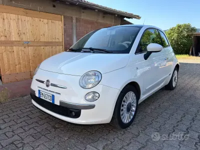 Usata Fiat 500 Lounge 69 CV (50 kW) 2012 Bianco Berlina