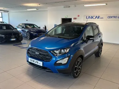Begagnad Ford Ecosport Active 125 HK (91 kW) 2022 Blå SUV