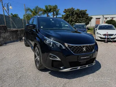 Usata Peugeot 3008 GT-line 131 CV (96 kW) 2019 Nero SUV