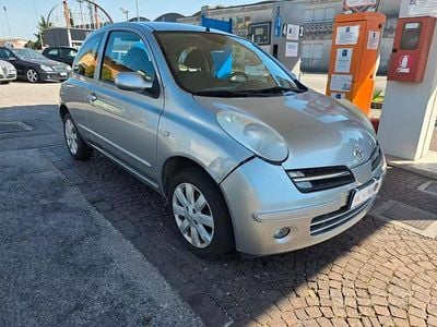 Usata Nissan Micra Acenta 80 CV (58 kW) 2006 Grigio Berlina