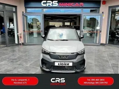 Nuova Ligier JS50 2026 Bianco Utilitaria