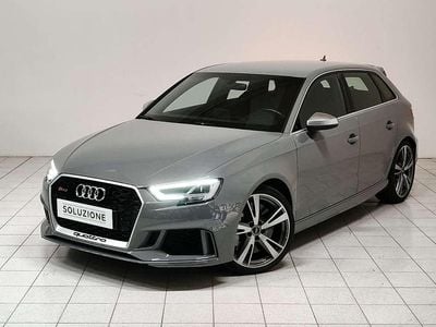 Usata Audi RS3 Comfort 400 CV (294 kW) 2018 Grigio Berlina