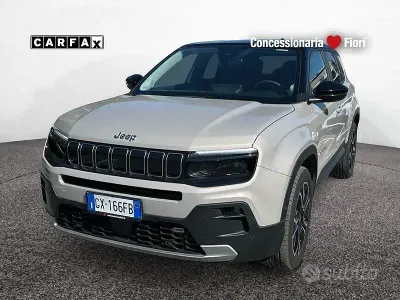Usata Jeep Avenger Summit 101 CV (74 kW) 2024 Grigio SUV