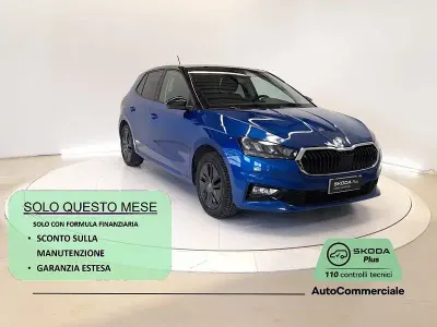 Usata Skoda Fabia 95 CV (69 kW) 2025 Blu Utilitaria