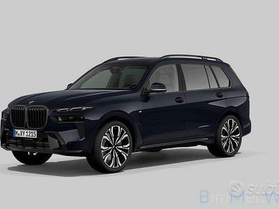 Nuova BMW X7 Efficient Dynamics 2025 Nero SUV