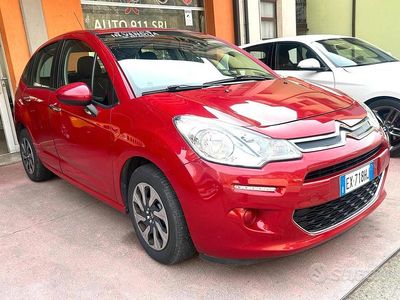 Usata Citroën C3 PureTech 68 CV (50 kW) 2014 Rosso Berlina