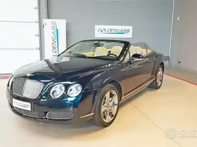 Usata Bentley Continental GT Convertible 560 CV (411 kW) 2008 Blu Cabrio