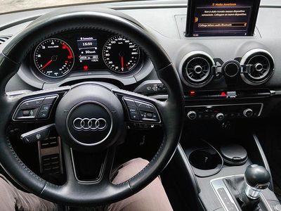 Usata Audi A3 Sport 116 CV (85 kW) 2018 Nero Berlina