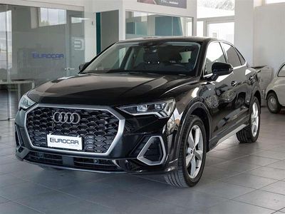 Usata Audi Q3 Sportback S-Line 150 CV (110 kW) 2021 Nero / black SUV