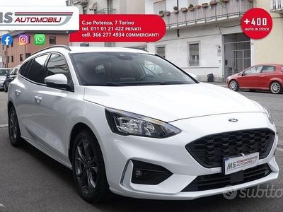 Usata Ford Focus ST-Line 120 CV (88 kW) 2021 Bianco Station wagon
