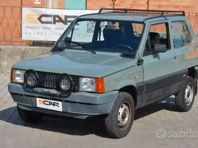 Usata Fiat Panda 4x4 48 CV (35 kW) 1987 Grigio Utilitaria