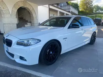 Usata BMW 520 Luxury Line 258 CV (189 kW) 2017 Bianco Station wagon