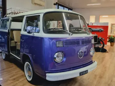 Usata VW T2 50 CV (36 kW) 1972 Bi colore bianco e lilla met. Furgone