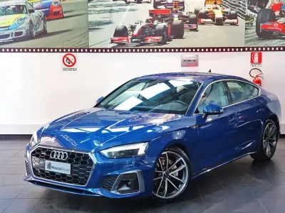 Usata Audi A5 Sportback S-Line 204 CV (150 kW) 2024 Blu/azzurro Utilitaria
