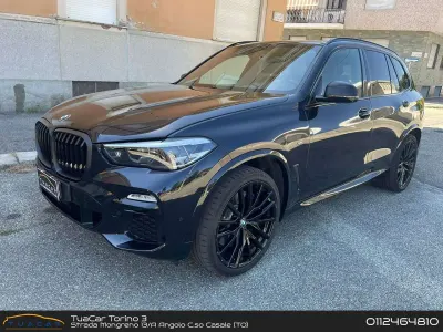 Usata BMW X5 M Sport 265 CV (194 kW) 2020 Blu/azzurro SUV
