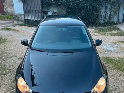 Usata VW Golf VI 105 CV (77 kW) 2009 Nero Utilitaria