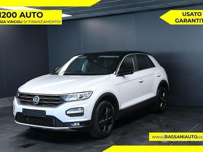 Usata VW T-Roc Style 150 CV (110 kW) 2019 Bianco SUV