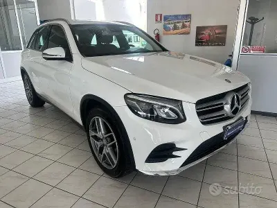 Usata Mercedes GLC250 Premium 204 CV (150 kW) 2016 Bianco SUV