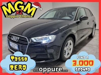 Usata Audi A3 Ambiente 116 CV (85 kW) 2018 Nero Berlina