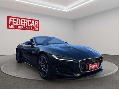 Usata Jaguar F-Type R-Dynamic 300 CV (220 kW) 2023 Verde Cabrio