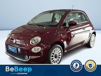 Usata Fiat 500 Lounge 95 CV (69 kW) 2016 Bordeaux metallizzato Berlina