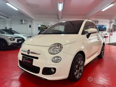 Usata Fiat 500 Sport 95 CV (69 kW) 2015 Bianco Utilitaria