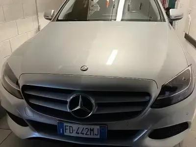 Usata Mercedes C200 136 CV (100 kW) 2016 Marrone Station wagon