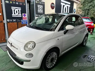 Usata Fiat 500 Lounge 69 CV (50 kW) 2013 Bianco Berlina