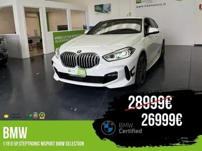 Usata BMW 118 M Sport 150 CV (110 kW) 2021 Bianco Utilitaria