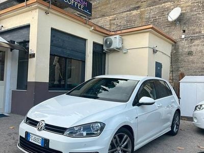 Usata VW Golf VII R-line 110 CV (80 kW) 2017 Bianco Berlina