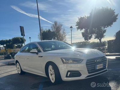 Usata Audi A5 170 CV (125 kW) 2018 Bianco Coupé