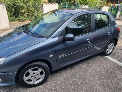 Usata Peugeot 206 75 CV (55 kW) 2006 Grigio Berlina