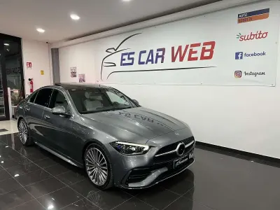 Usata Mercedes C300e Premium 265 CV (194 kW) 2022 Grigio Berlina