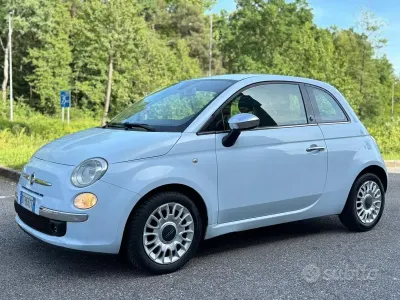 Usata Fiat 500 Pop 69 CV (50 kW) 2008 Blu Berlina