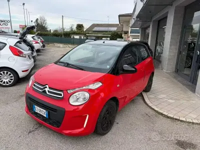 Usata Citroën C1 Shine 69 CV (50 kW) 2015 Rosso Utilitaria