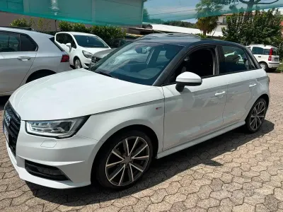 Usata Audi A1 S-Line 95 CV (69 kW) 2016 Bianco Utilitaria