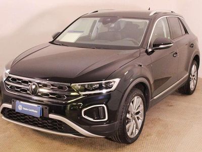 Usata VW T-Roc Style 150 CV (110 kW) 2022 Nero SUV