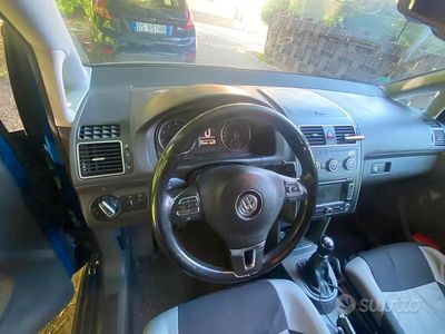 Usata VW Touran 150 CV (110 kW) 2013 Blu Monovolume