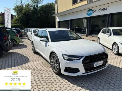 Usata Audi A6 S-Line 204 CV (150 kW) 2021 Bianco Station wagon