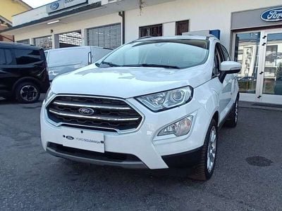 Usata Ford Ecosport Titanium 125 CV (91 kW) 2021 Frozen white SUV