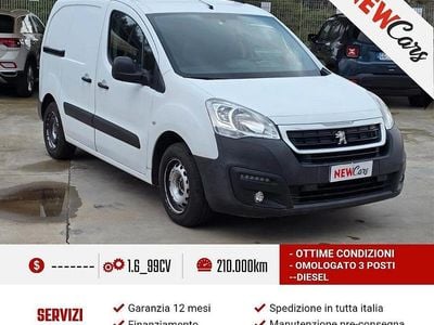 Usata Peugeot Partner Premium 99 CV (72 kW) 2017 Bianco