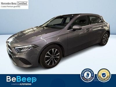 Usata Mercedes A180 Advanced 116 CV (85 kW) 2025 Grigio metallizzato Berlina