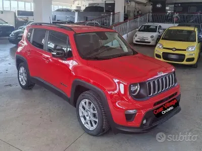 Usata Jeep Renegade Limited 131 CV (96 kW) 2024 Rosso SUV