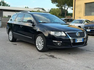 Usata VW Passat Comfortline 140 CV (102 kW) 2008 Nero Station wagon