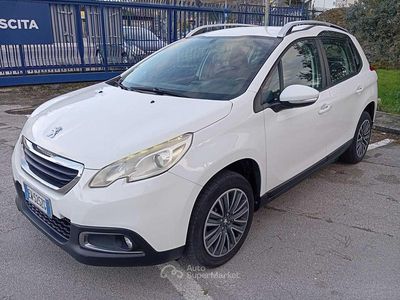 Usata Peugeot 2008 Active 68 CV (50 kW) 2014 Bianco SUV