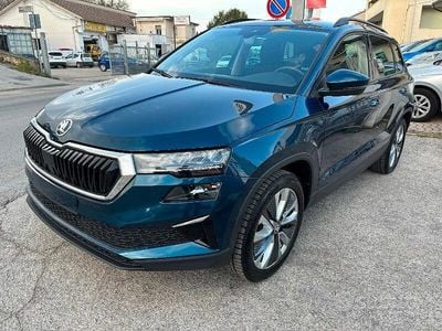 Usata Skoda Karoq Executive 150 CV (110 kW) 2022 Blu lava metallizzato SUV