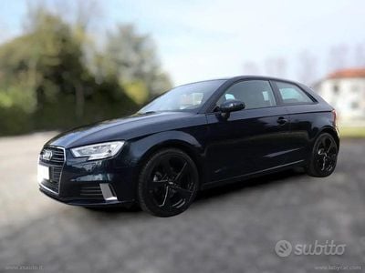 Usata Audi A3 Sport 110 CV (80 kW) 2016 Blu/azzurro Berlina