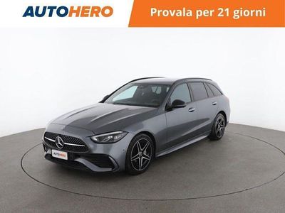 Usata Mercedes C300e Premium 265 CV (194 kW) 2022 Grigio Station wagon