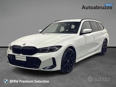 Usata BMW 320e M Sport 190 CV (139 kW) 2025 Bianco Station wagon